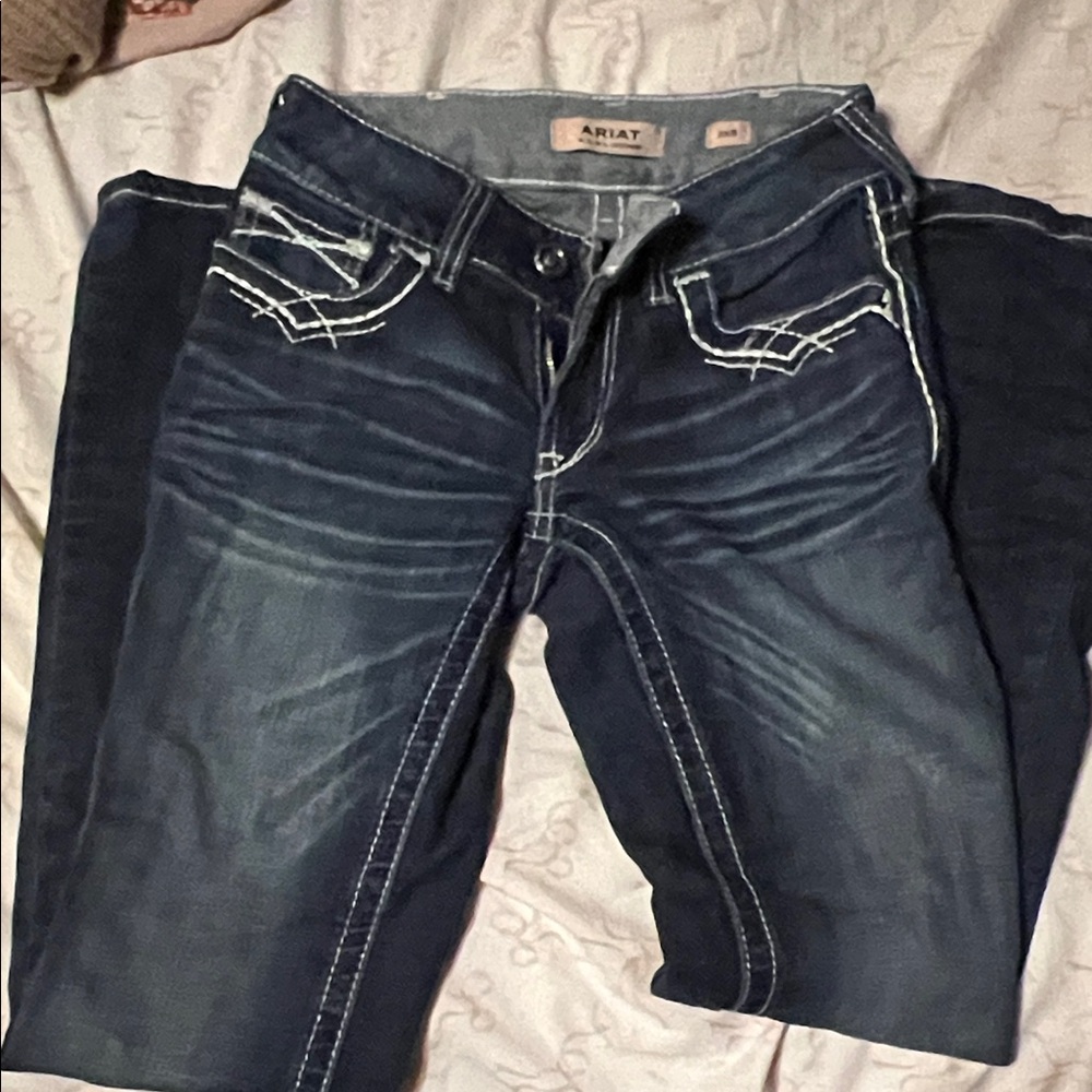 Ariat Women's Dark Blue Boot Cut Jeans